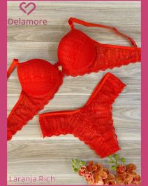 CONJUNTO RENDADO COM FIO DENTAL RENDA