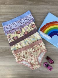CALCINHA INFANTIL DE COTTON ESTAMPADO