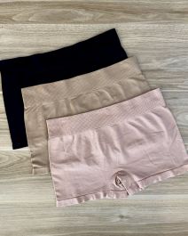 CALCINHA BOXER REFORÇADA POLIAMIDA SEM COSTURA