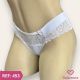 TANGA DE TACTEL LATERAL DUPLA COM RENDA