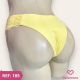TANGA DE TACTEL COM RENDA LATERAL FORRADA