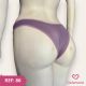 TANGA DE TACTEL LISA COM VIES