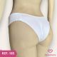 TANGA DE TACTEL COM RENDA LATERAL FORRADA