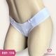 TANGA DE TACTEL COM RENDA NA FRENTE