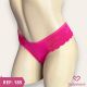 TANGA DE TACTEL COM RENDA LATERAL FORRADA