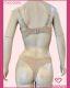 CONJUNTO PRE MOLDADO CORPO RENDA COM BOJO CONFORT MONO E FIO FORRADO