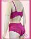 CONJUNTO TRIO DE RENDA SOUTIEN TIPO CROPPED CALCINHA CALEÇON E FIO