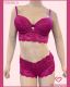 CONJUNTO DE RENDA SOUTIEN TIPO CROPPED CALCINHA CALECON