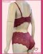 CONJUNTO DE RENDA SOUTIEN TIPO CROPPED CALCINHA CALECON