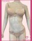 CONJUNTO TRIO PRE MOLDADO RENDA COM BOJO TACTEL PREGAS COM FIO E TANGA