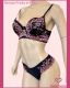 CONJUNTO TRIO PLUS SIZE COM RENDA E CORPO REFORÇADO COM FIO E TANGA