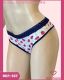 TANGA DE COTTON ESTAMPADO COM ELASTICO PERSONALIZADO