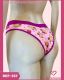 TANGA DE COTTON ESTAMPADO COM ELASTICO PERSONALIZADO