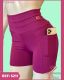 SHORT FITNESS COM BOLSOS LATERAIS