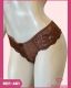 TANGA FIO FRENTE DE RENDA E COSTA EMBUTIDA TACTEL