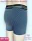 CUECA BOXER ADULTA DE TACTEL ESTAMPADA