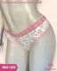 TANGA DE COTTON ESTAMPADO COM ELASTICO PERSONALIZADO
