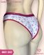 TANGA DE COTTON ESTAMPADO COM ELASTICO PERSONALIZADO