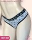 TANGA DE COTTON ESTAMPADO COM ELASTICO PERSONALIZADO