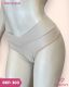 TANGA DE TACTEL COM COS DOBRADO LISO