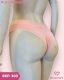 TANGA DE TACTEL COM COS DOBRADO LISO