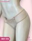 TANGA DE TACTEL COM RENDA NA FRENTE