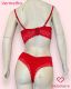 CONJUNTO TRIO PRE MOLDADO SO RENDA COM CORPO AUMENTADO