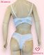CONJUNTO TRIO PRE MOLDADO SO RENDA COM CORPO AUMENTADO