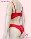 CONJUNTO TRIO PRE MOLDADO SO RENDA COM CORPO AUMENTADO