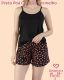 CJ BABY DOLL DE ALCINHA COMPOSE EM MALHA SUEDINE
