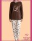 CJ. PIJAMA DE MALHA ALGODAO COMPOSE ESTAMPADO COM DTF