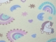 Fundo Creme Unicórnio Arco-Íris