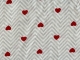 Creme Zig Zag Coração Vermelho