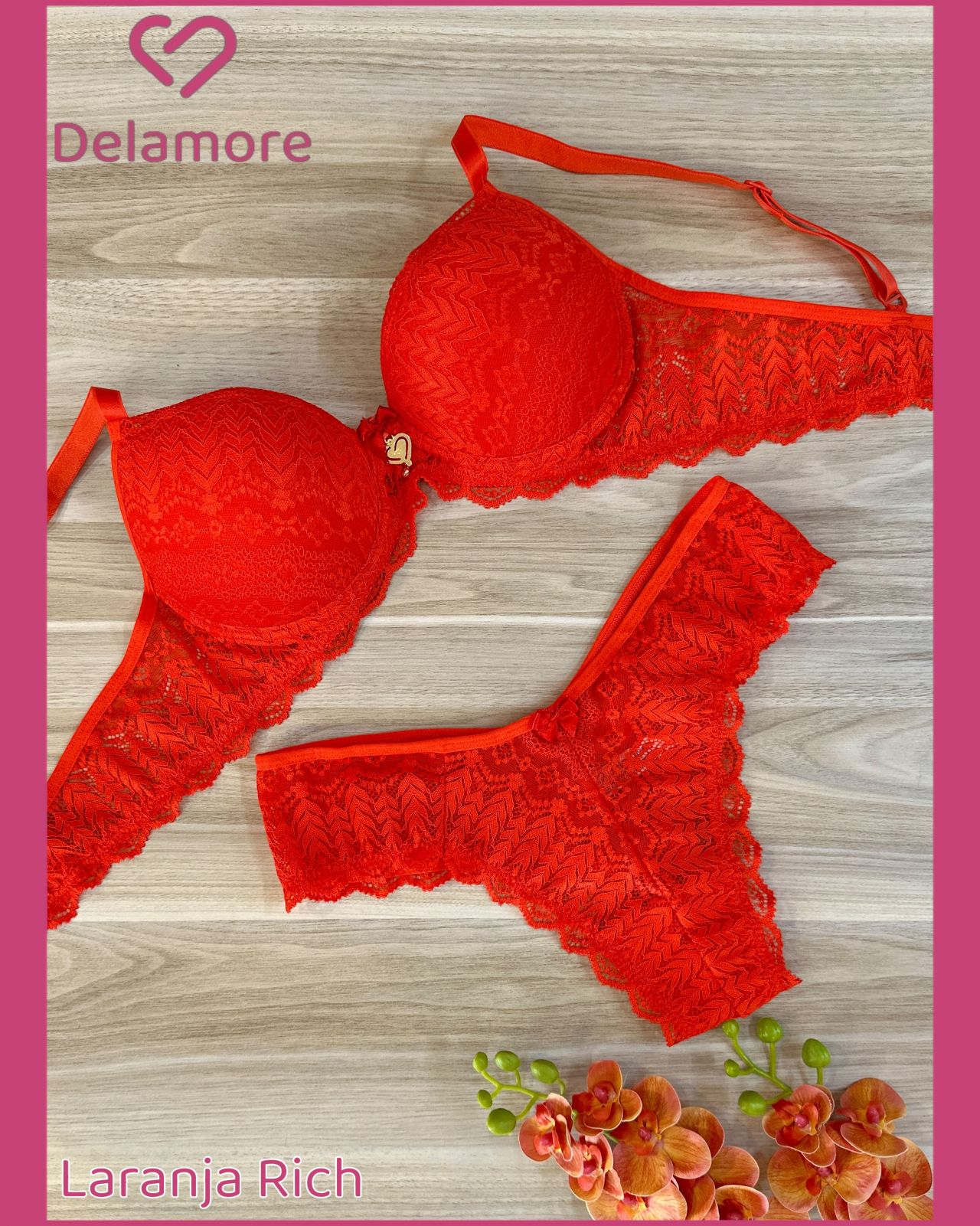 CONJUNTO RENDADO COM FIO DENTAL RENDA