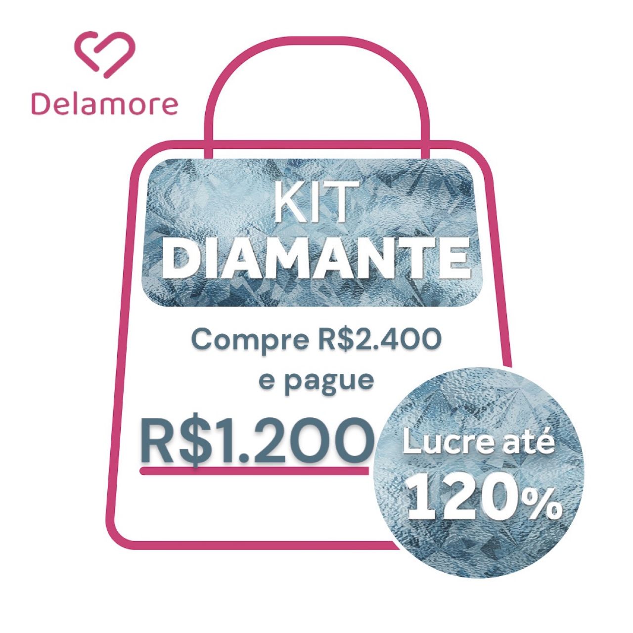 KIT REVENDA DIAMANTE