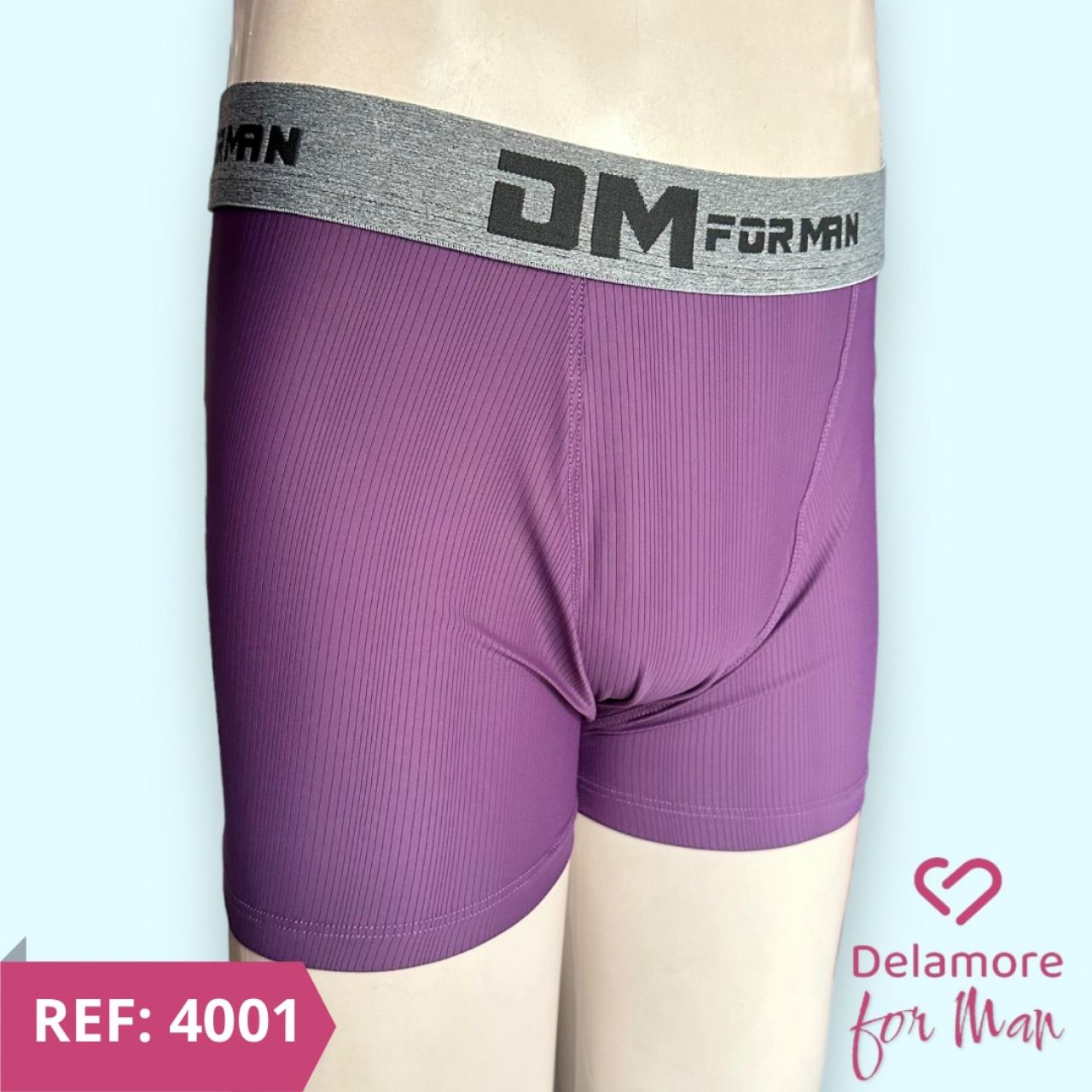 CUECA BOXER DE MICROFIBRA PERNA CURTA ELASTICO PERSONALIZADO